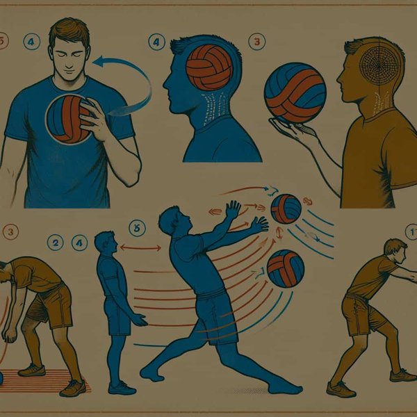 Quelles sont les techniques de respiration pour améliorer la concentration lors de la réception de la balle ?